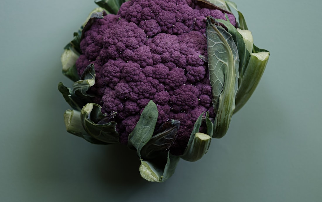 Purple: Purple cauliflower